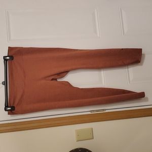 Rose Gold Nike Dri-Fit Exercise Leggings